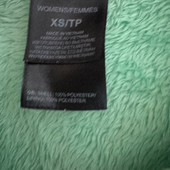 The North Face Mint Green Osito Full Zip Womens Soft Fleece Jacket Size XS - Picture 8 of 8